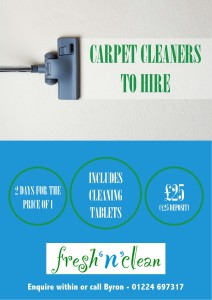 Carpet Cleaning - 2 Days for Price of 1           